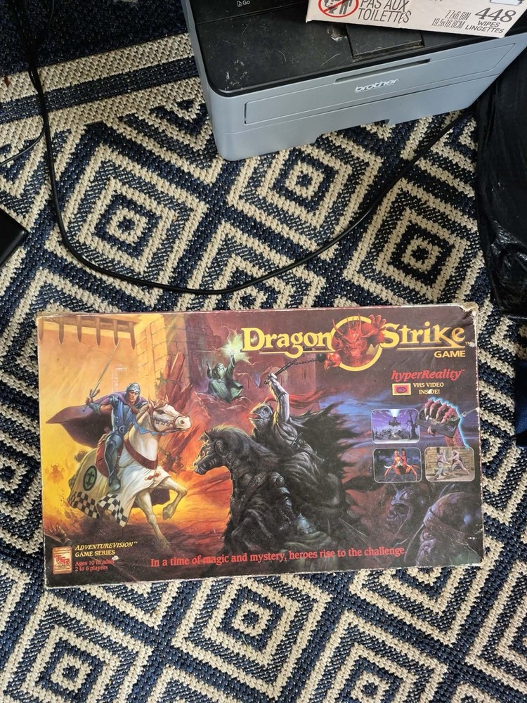 1993 TSR Dungeons & Dragons Dragon Strike Board Game