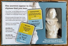 “I’m a Poet (and yes, I know it)” Family Game ~ Riddles of Rhyme ~ 3-8 Players