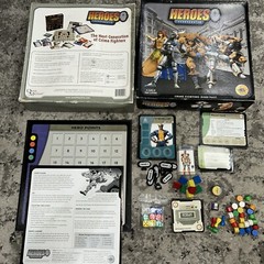 Heroes Incorporated Boardgame. 2-4 players ages 12+ Quest Machine, 2004 Complete
