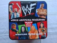 1999 Cardinal WWF Wrestling Trivia Game 2nd Edition Complete