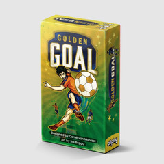 Golden Goal Board Game Allplay DL25082EN Soccer Small Pocket Tiny 2 Player Fast
