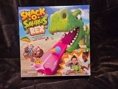Spin Master Games, Snack-O-Saurus Rex Board Game, Kids Game, Funny Family Game