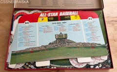 Vintage Cadaco All-Star Baseball Game 1968 Ethan Allen Board Game Player Discs