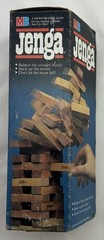 1986 Jenga Game by Milton Bradley Complete in Great Condition FREE SHIPPING
