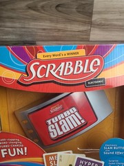 Hasbro Electronic Turbo Slam Scrabble Game (2011) Classic Game New In Box