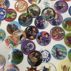 Vintage 90 ’s POG Collection – Lot of 150+ POGs As Seen In Photos