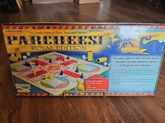 2007 Parcheesi Royal Edition Game Family Fun Winning Moves Game Hasbro 2-4 Playe