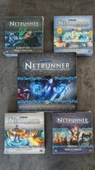 Netrunner the Card Game Android Complete Core Set With Expansion Packs
