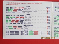 National Mah Jongg League Card 2017 Standard Size