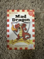 Mad Dragon Anger Anxiety Trigger Control Card Game Child ADHD Therapy