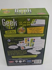 Geek Out! Board Game by Playroom Entertainment Table Top Ltd Edition