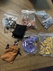BRASS BIRMINGHAM Deluxe Board Game with IRON CLAYS Plus Extra Clays + More