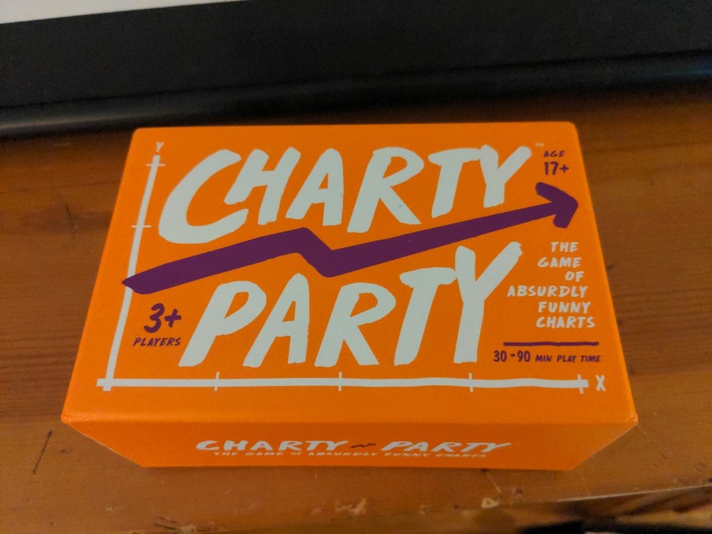 Charty Party The Game of Absurdly Funny Charts Adult Card Game