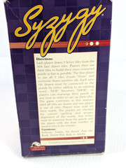 Syzygy Word Game Fast-Paced Fun-to-play Word Game 1999 Crossword 100% COMPLETE