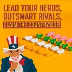 Farms Race Standard Edition – Strategy Board Game for Adults and Family, 2–4