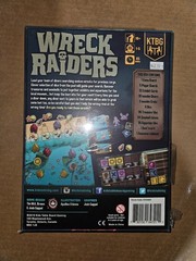 Wreck Raiders KTBG Board Game 1-5 Players Ages 10+ Cardboard 2019