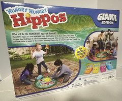 Hungry Hungry Hippos Giant Edition Family Game Indoor Outdoor Kids Party Game