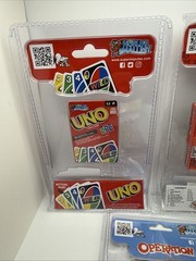 World’s Smallest Board Games Mini Toy Lot – Monopoly UNO Operation Brand New Set