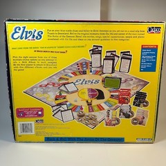 Elvis The Game Cadaco Board Game Ages 12 and Up Rock and Roll