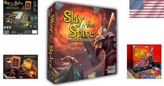 Slay The Spire Board Game Strategy: 650+ Cards, 4 Miniatures, Cooperative Fun