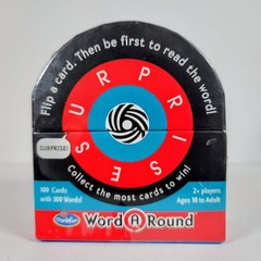 Thinkfun Word A Round Race To Unravel The Word, Fast-Paced Card Game NEW Sealed