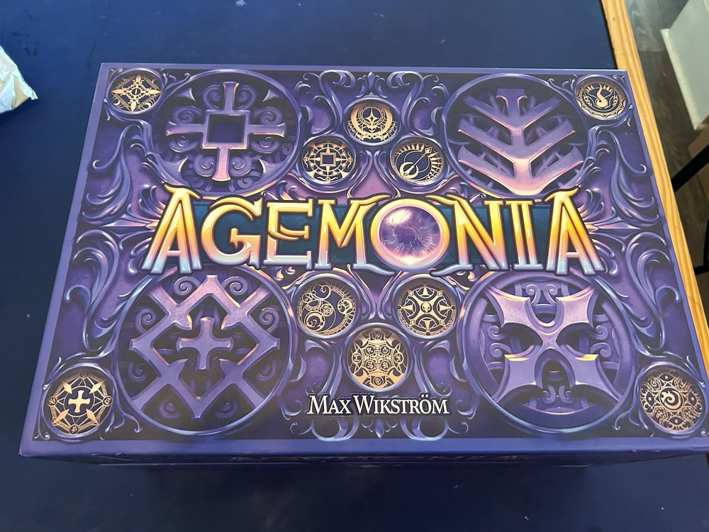 Agemonia Board Game Kickstarter – Plus Update Pack And Expansions