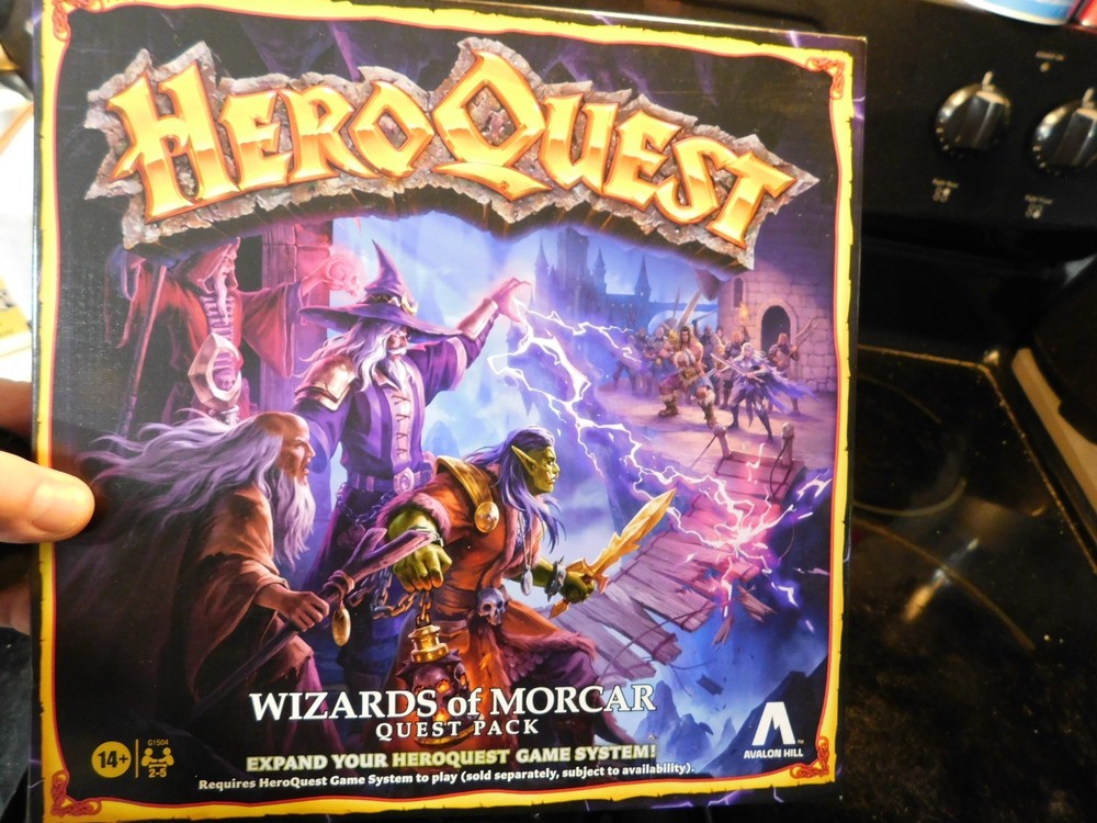 Heroquest Wizards of Morcar Board Game Avalon Hill 2026 U.S. In Hand RPG