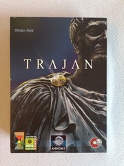 TRAJAN Ancient Rome Strategy Board Game Stefan Feld 2013 New Open Box COMPLETE