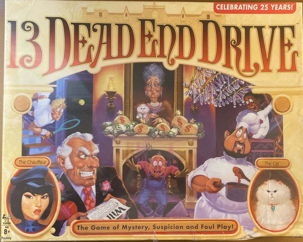 13 Dead End Drive Board Game Winning Moves Games -Family Game Night