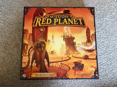 Mission Red Planet Board Game Complete Fantasy Flight 2015