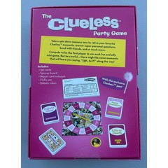 The Clueless Party Game Complete W Fluffy Pen 90s Movie Trivia 17+ NEW open box