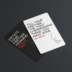 Excited and Exhausted Card Game Couple Erotic Drinking Games