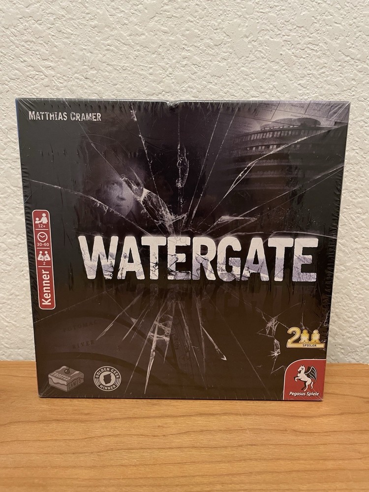 NEW Watergate Board Game (Matthias Cramer) Richard Nixon Scandal FACTORY SEALED