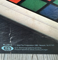 Ideal Rubik’s Race Game Original Box 1982 Maker’s of Rubik’s Cube 2 Player VTG