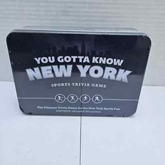 NEW You Gotta Know New York Sports Trivia Game NIB Sealed Yankees Knicks Mets