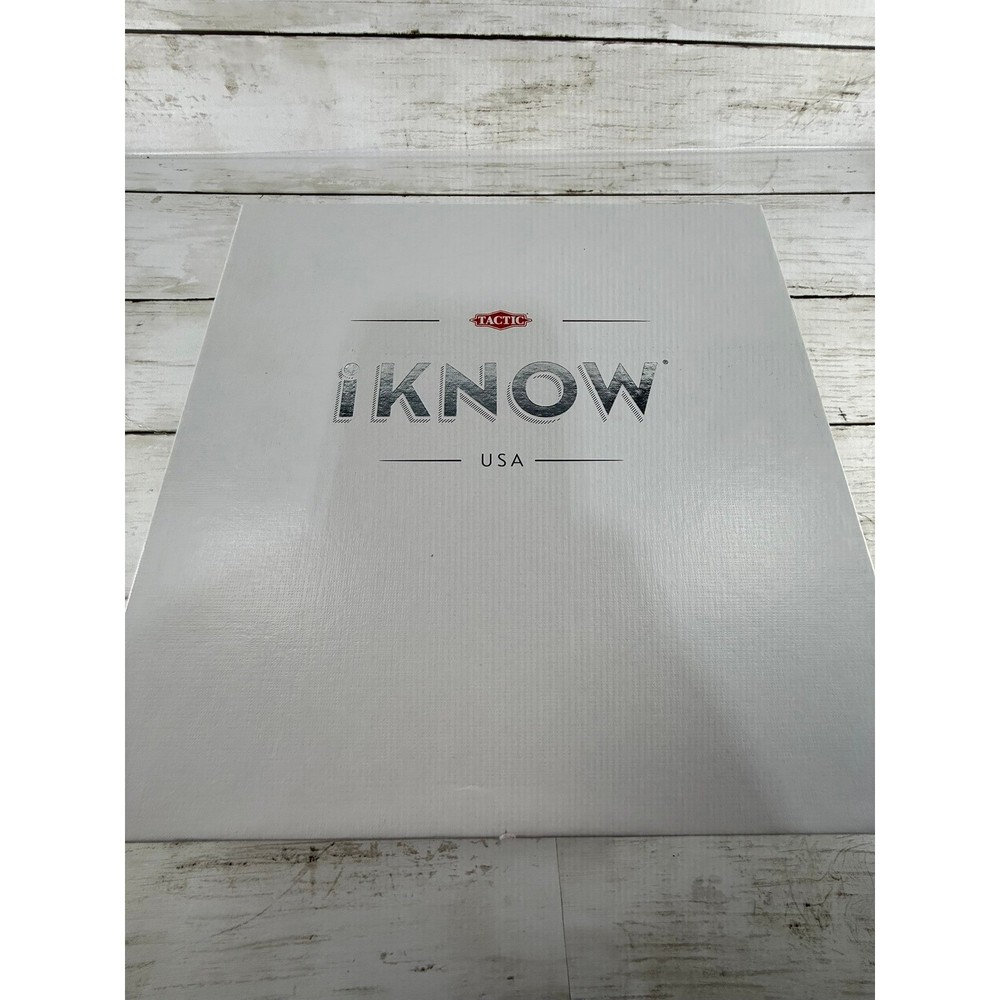 iKNOW USA Board Game Tactic Games Trivia Strategy Tabletop Game 1600 Questions