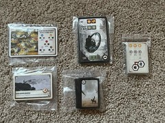 Scythe Board Game Stonemaier 1-5 Players w/ Metal Coins + Promo Cards & Dials
