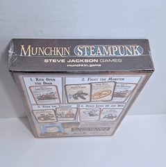 Card Game Munchkin Steampunk New Sealed Board Box 3-6 Player 1st Ed 2nd Printing