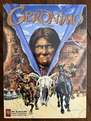 Geronimo by Avalon Hill. MINT. SEALED. Outstanding game -see description.