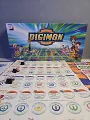 Vintage Playable Digimon Ultimate Adventure Board Game (See Description)