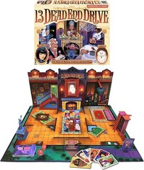 13 Dead End Drive Board Game Milton Bradley -Family Game Night Kids & Adults