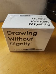 NEW / SEALED Drawing Without Dignity – Adult Party Game of Uncensored Sketches