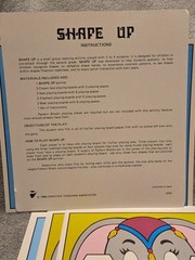 Vintage Shape Up Creative Teaching Associates 1986 Kids Learn