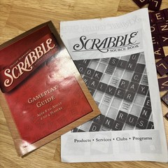 Milton Bradley 4034 Scrabble Deluxe Edition Board Game 2001