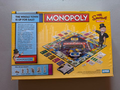 Monopoly The Simpsons Edition Board Game Electronic Cash 2009 New Sealed