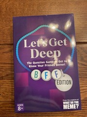 Let’s Get Deep BFF Edition Question Game NEW Factory Sealed