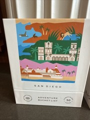Lot Of 2! California And San Diego Adventure Bucket List: 50 Scratch-Off Cards