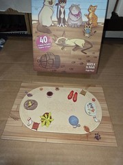 Cat Crimes ThinkFun Logic Game Single Player Ages 8+ Cardboard Cat Tokens 2017