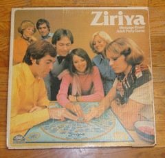Ziriya Message Board Adult Party Game 1976 Milton Bradley + 1972 Ouija Board Pa