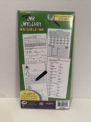 Yes & Know Invisible Ink Return of Mr Mystery Secret Agent Spy & Game Book New
